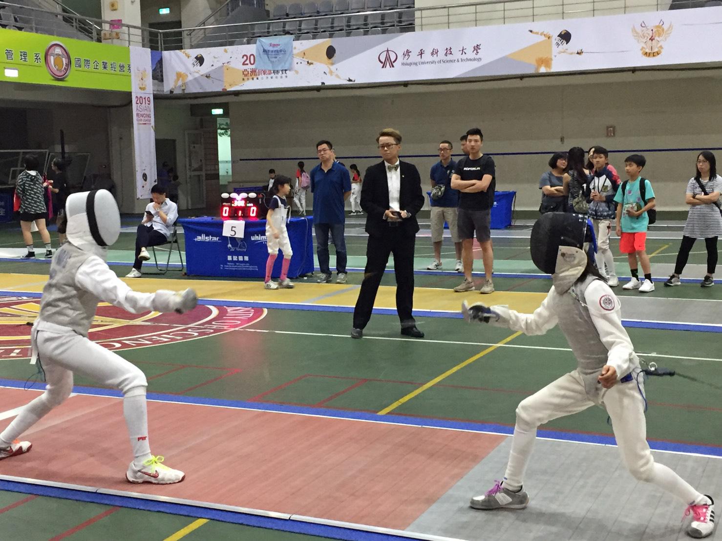 2019.07.26_2019亞洲擊劍俱樂部聯賽登場 超過500位參賽者切磋技術，共3張圖片