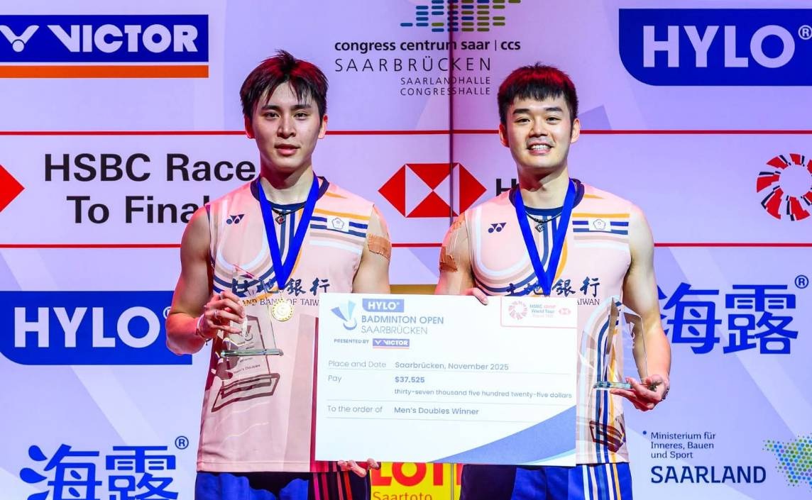 台中好手邱相榤聯手王齊麟奪bwf海洛羽球公開賽超級500冠軍-運動局長恭賀-讓世界看見台中